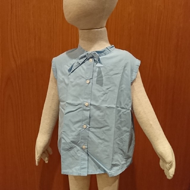 Bonpoint(ボンポワン)のsale！ボンポワン ノースリーブブラウス キッズ/ベビー/マタニティのキッズ服女の子用(90cm~)(ブラウス)の商品写真