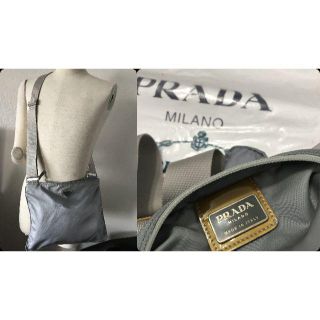 プラダ(PRADA)の●8.5万ＰＲＡＤＡプラダ斜め掛けショルダーバッグマチ無●良好美品(ショルダーバッグ)