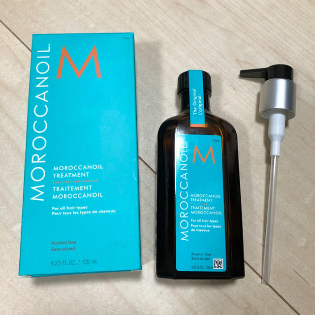 Moroccan oil(モロッカンオイル)の【新品】ヘアサロン専売品！モロッカンオイル 125ml コスメ/美容のヘアケア/スタイリング(ヘアケア)の商品写真