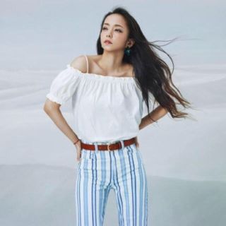 H&M 安室奈美恵 ストライプジャケット上下セット