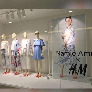 H&M - 安室奈美恵 H&M ストライプパンツの通販 by マハロ ...