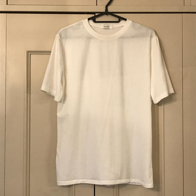 Ameri VINTAGE(アメリヴィンテージ)のAMERI 無地ホワイトＴシャツ レディースのトップス(Tシャツ(半袖/袖なし))の商品写真