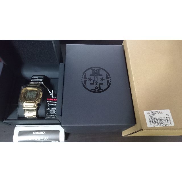 超美品の G-SHOCK 35周年記念モデル【新品】 GMW-B5000TFG-9JR G-SHOCK - 腕時計(デジタル)