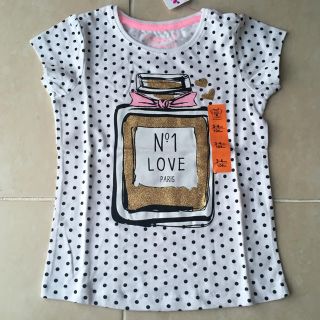 プライマーク(PRIMARK)の[新品]こども服✳︎ドット柄✳︎Tシャツ✳︎女の子(Tシャツ/カットソー)