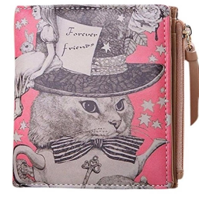 新品未使用 英国紳士風ねこ柄二つ折り財布 の通販 By Miku ｍ ラクマ