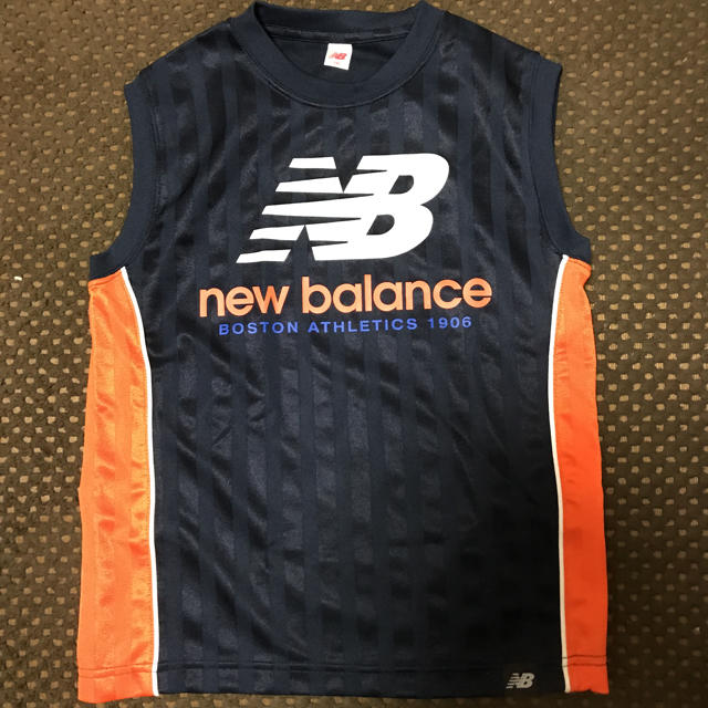 New Balance(ニューバランス)のニューバランスノースリーブ 130cm キッズ/ベビー/マタニティのキッズ服男の子用(90cm~)(Tシャツ/カットソー)の商品写真