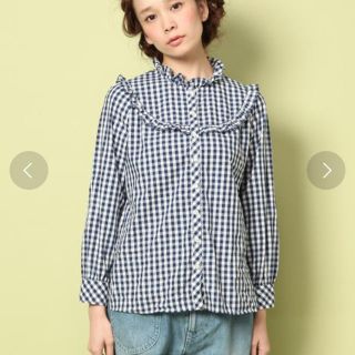 ドットアンドストライプスチャイルドウーマン(Dot&Stripes CHILDWOMAN)のCHILD WOMAN チャイルドウーマン ギンガムチェック ブラウス シャツ(シャツ/ブラウス(長袖/七分))