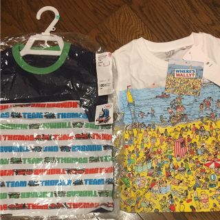 ユニクロ(UNIQLO)のユニクロ トーマス ウォーリー を探せ Tシャツ 100(Tシャツ/カットソー)