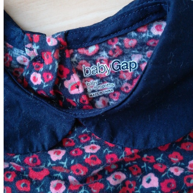 babyGAP(ベビーギャップ)のbaby Gap　花柄ワンピース キッズ/ベビー/マタニティのベビー服(~85cm)(ワンピース)の商品写真