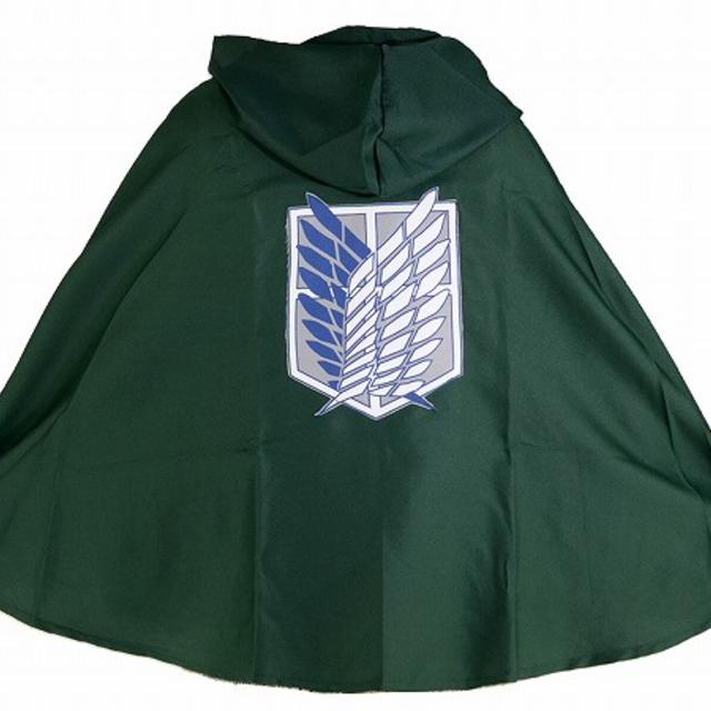 進撃の巨人 調査兵団 マント XS 子供 女性 キッズ //BED エンタメ/ホビーのコスプレ(小道具)の商品写真