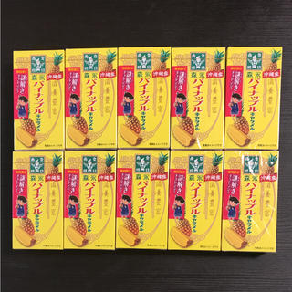 モリナガセイカ(森永製菓)の❤︎ 森永製菓 パイナップルキャラメル 10箱 ❤︎(菓子/デザート)
