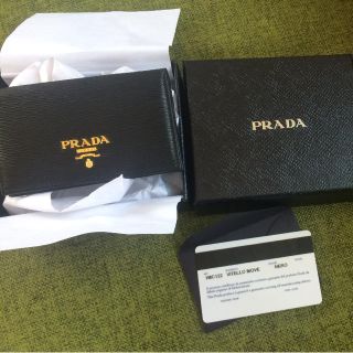 プラダ(PRADA)のGW最終SALE【新品未使用】PRADA カードケース(名刺入れ/定期入れ)