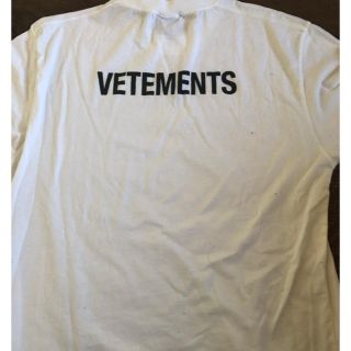 シュプリーム(Supreme)のvetements(Tシャツ/カットソー(半袖/袖なし))