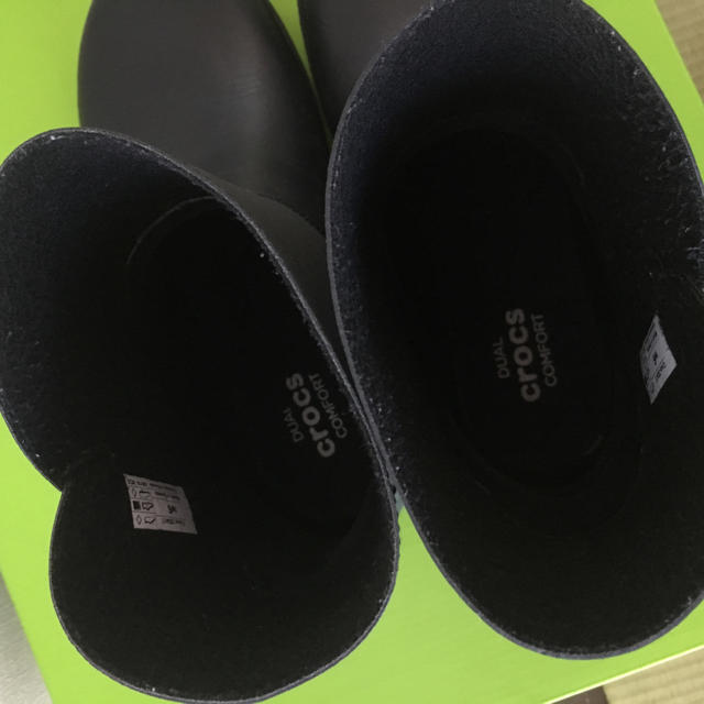 crocs(クロックス)のCROCS クロックス レインフローブーティー W6 22㎝ レディースの靴/シューズ(レインブーツ/長靴)の商品写真