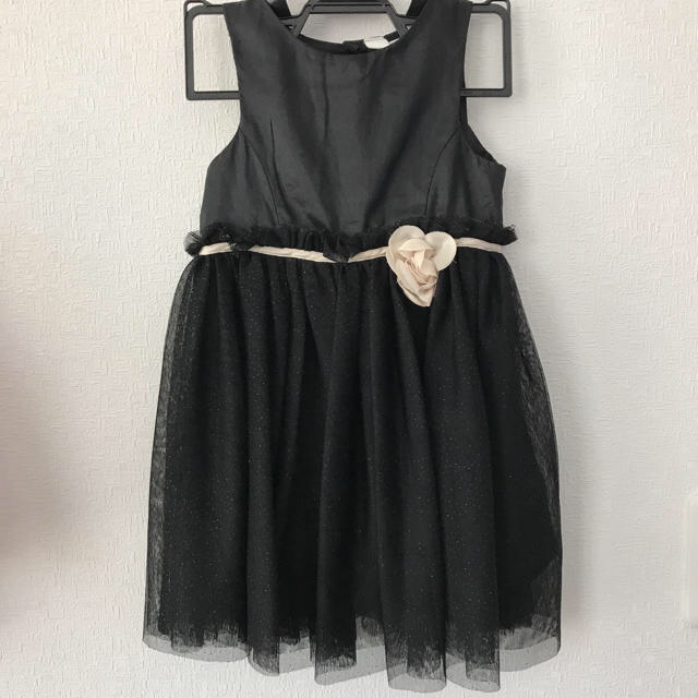 H&M(エイチアンドエム)のH&Mチュールワンピース キッズ/ベビー/マタニティのキッズ服女の子用(90cm~)(ワンピース)の商品写真