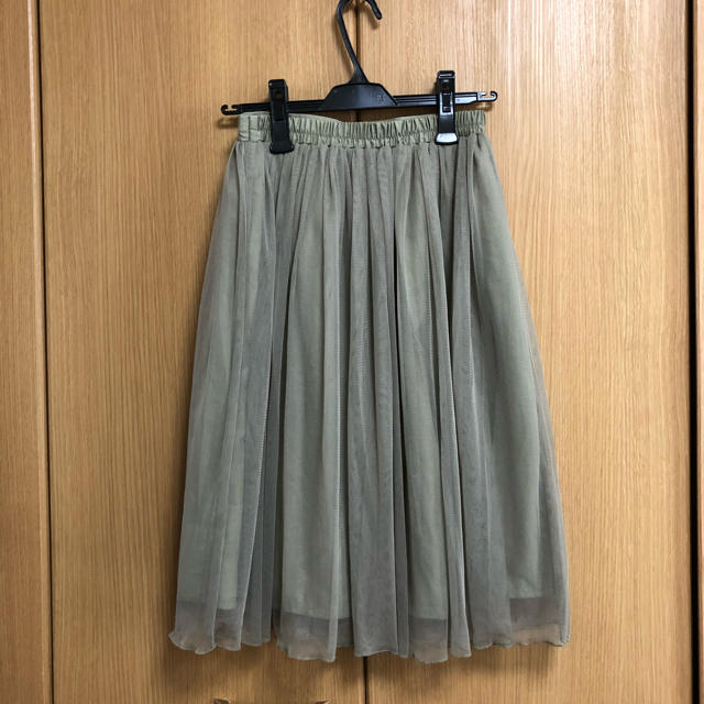 E hyphen world gallery(イーハイフンワールドギャラリー)のチュールスカート レディースのスカート(ひざ丈スカート)の商品写真