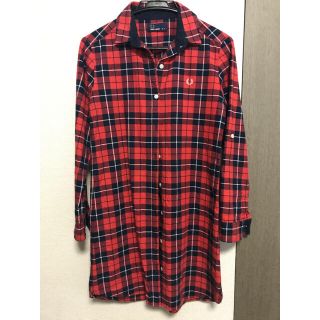 フレッドペリー(FRED PERRY)のFred perryシャツワンピース(ミニワンピース)