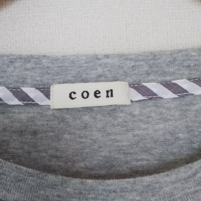 coen(コーエン)のcoen コーエン 切り替えシャツプルオーバー レディースのトップス(Tシャツ(長袖/七分))の商品写真