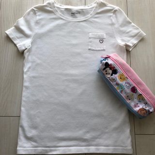 ギャップキッズ(GAP Kids)のGAP☆130(120)☆Ｔシャツ & ツムツム☆ペンケース 2点セット(Tシャツ/カットソー)