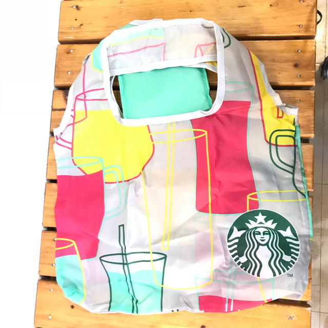 Starbucks Coffee(スターバックスコーヒー)のスターバックス 限定エコバッグ レディースのバッグ(エコバッグ)の商品写真