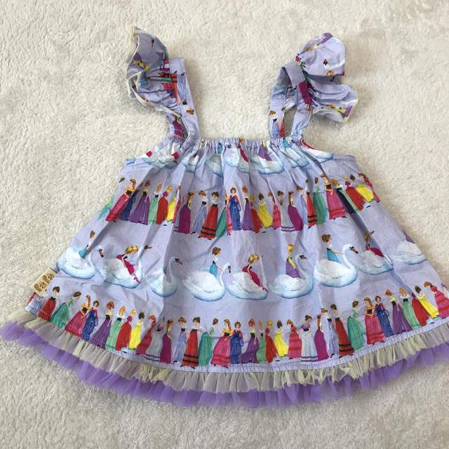 fafa(フェフェ)のfafa   キャミソール キッズ/ベビー/マタニティのキッズ服女の子用(90cm~)(Tシャツ/カットソー)の商品写真