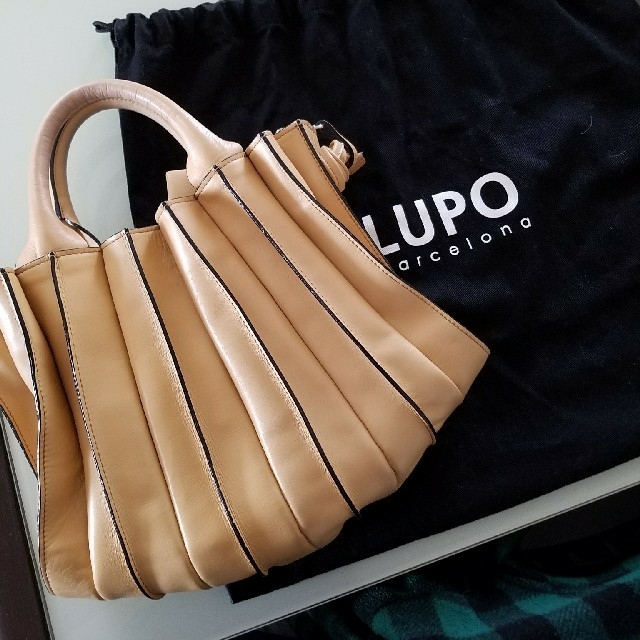 【未使用品】LUPO バルセロナ ハンドバッグ・ショルダーバッグ　付属品セット