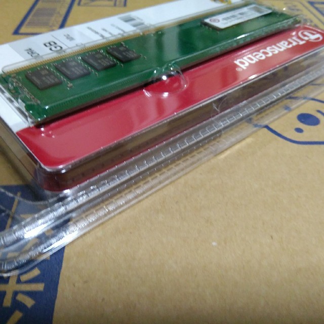 DDR4 2400 4GB 2枚 合計 8GB Transcend  スマホ/家電/カメラのPC/タブレット(PCパーツ)の商品写真