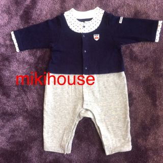 ミキハウス(mikihouse)のグレープ様専用！ミキハウス70ロンパース♡(ロンパース)