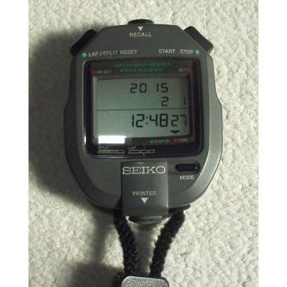 セイコー(SEIKO)のＳＥＩＫＯ　クウォーツ　デジタルストップウオッチ　Ｓ１２３(その他)