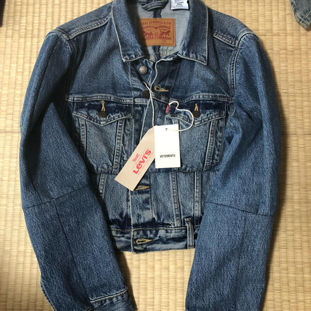 vetements levi's 再構築デニムジャケット