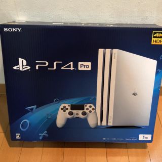 プレイステーション4(PlayStation4)のプレイステーション4 Pro 1TB ホワイトCUH-7100BB02 未開封(家庭用ゲーム機本体)