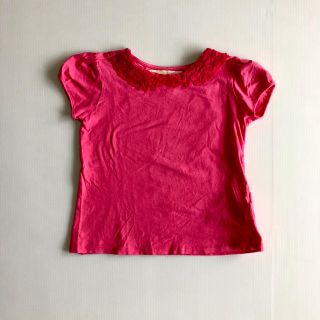 ザラ(ZARA)のZARA ショッキングピンクTシャツ 120(Tシャツ/カットソー)