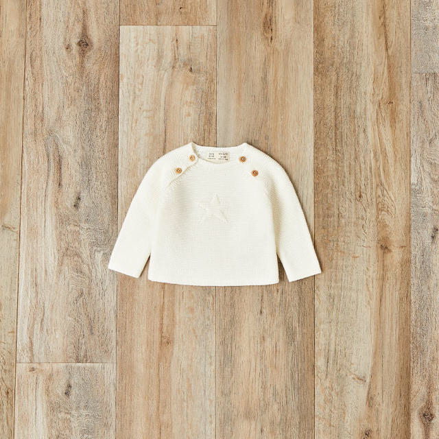 ZARA KIDS(ザラキッズ)のchan3ee0様専用◎ベーシックスターセーター、ベーシックレギンスおまとめ キッズ/ベビー/マタニティのベビー服(~85cm)(ニット/セーター)の商品写真