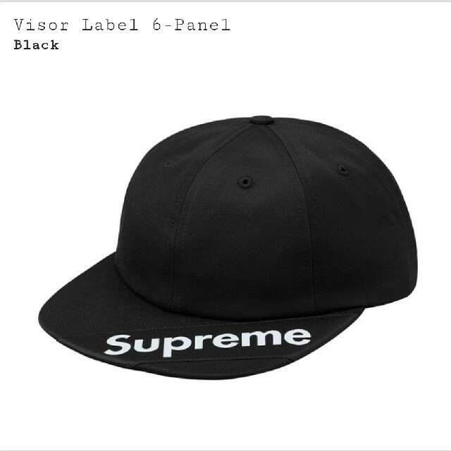 Visor Label 6-Panel black