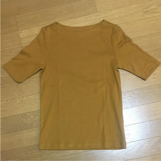 ユニクロ(UNIQLO)のリブTシャツ 新品(Tシャツ(半袖/袖なし))