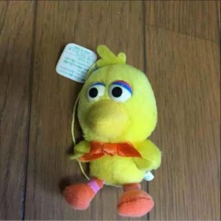 セサミストリート(SESAME STREET)のセサミストリートのビッグバードぬいぐるみキーホルダーです(^O^)／♡(キャラクターグッズ)