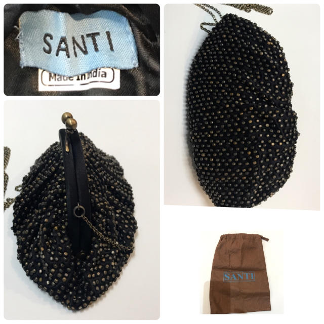 SANTI(サンティ)のSANTI サンティ がま口バッグ パーティーバッグ レディースのバッグ(ショルダーバッグ)の商品写真