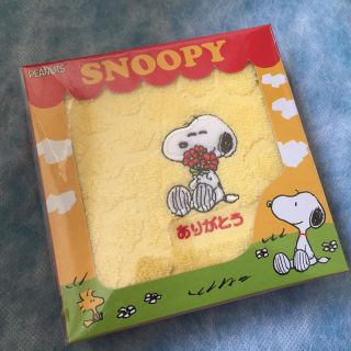 スヌーピー(SNOOPY)のスヌーピーハンドタオル(タオル)