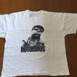 NOTORIOUS BIG バックプリント Tシャツ ビギー BIGGIE(Tシャツ/カットソー(半袖/袖なし))