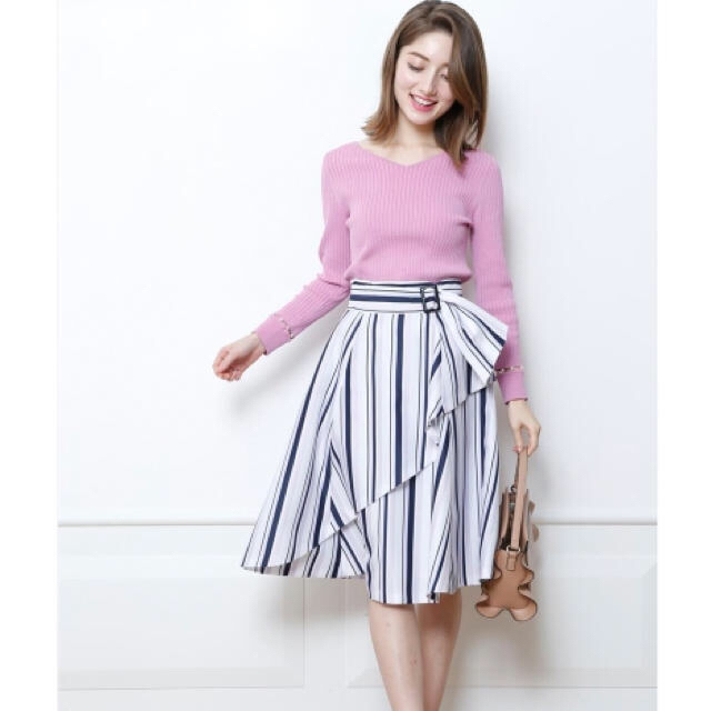 タグ付き新品♡リランドチュール♡ストライプスカート 2