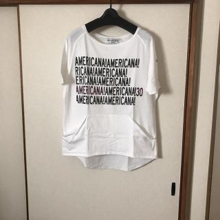 アメリカーナ(AMERICANA)のアメリカーナ  半袖カットソー(Tシャツ(半袖/袖なし))