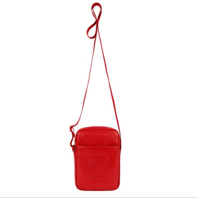 Supreme(シュプリーム)の赤 Supreme Lacoste Shoulder bag ショルダー メンズのバッグ(ショルダーバッグ)の商品写真