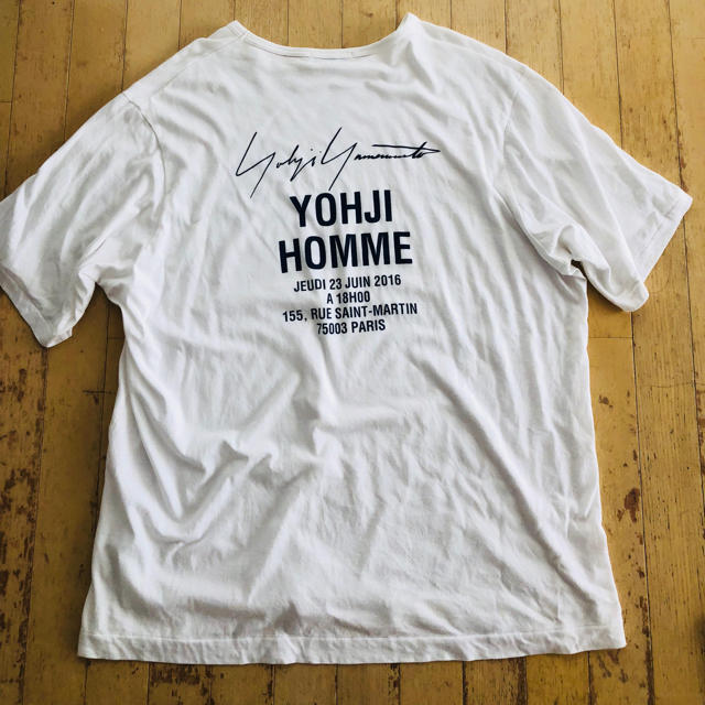 Yohji Yamamoto(ヨウジヤマモト)の【yohji yamamoto】staff tshirts メンズのトップス(Tシャツ/カットソー(半袖/袖なし))の商品写真