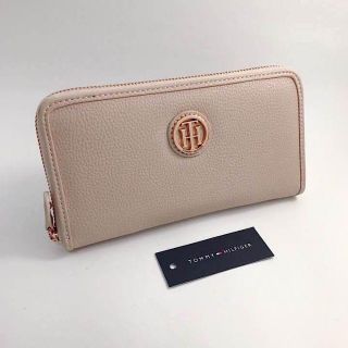 トミーヒルフィガー(TOMMY HILFIGER)のTOMMY HILFIGER　ピンク系ロゴ　長財布　新品/TM03(財布)