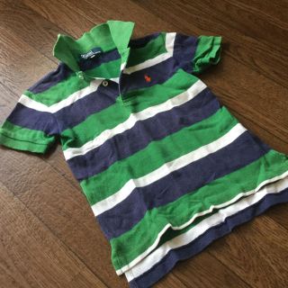 ポロラルフローレン(POLO RALPH LAUREN)の《Polo Ralph Lauren》ボーダーTシャツ ポロシャツ サイズ100(Tシャツ/カットソー)