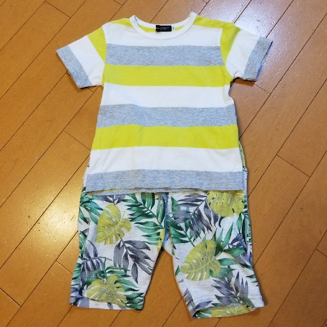 BeBe(ベベ)のベベTシャツ&ハーフパンツ キッズ/ベビー/マタニティのキッズ服男の子用(90cm~)(Tシャツ/カットソー)の商品写真