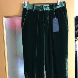 UNUSED - アンユーズド ベロアパンツの通販 by ハナビラ's shop|アン