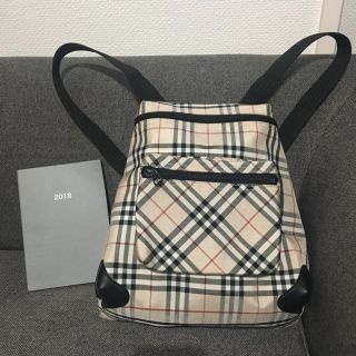 バーバリー(BURBERRY)のBurberry london バーバリー ロンドン チェック柄 リュックサック(リュック/バックパック)