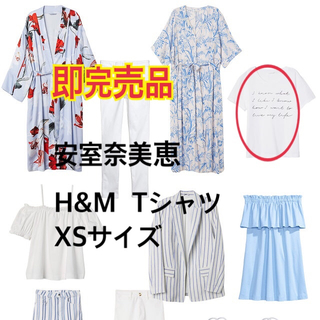 エイチアンドエム(H&M)の安室奈美恵 H&M   メッセージＴシャツ(Tシャツ(半袖/袖なし))
