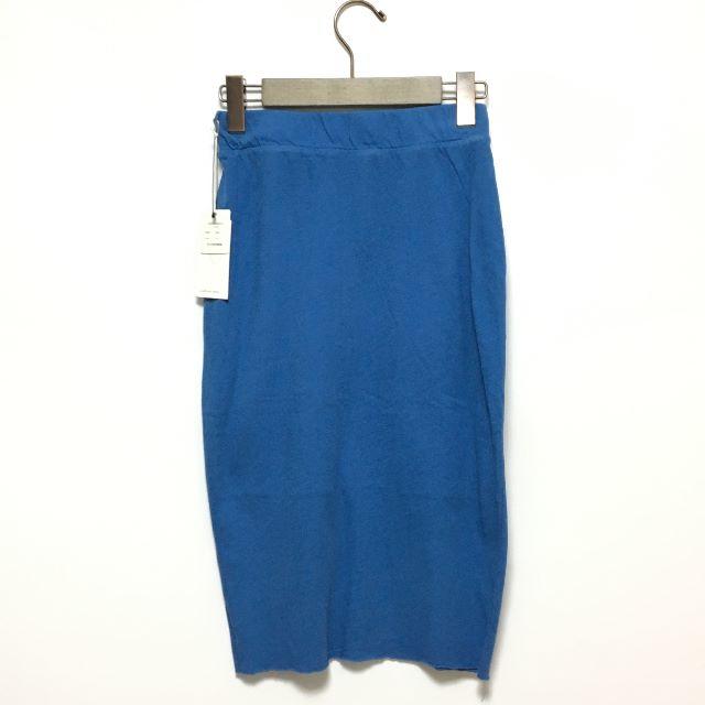 Frank&Eileen(フランクアンドアイリーン)の新品 フランク＆アイリーン チューブスカート S ブルー / Ｍ69 レディースのスカート(ひざ丈スカート)の商品写真